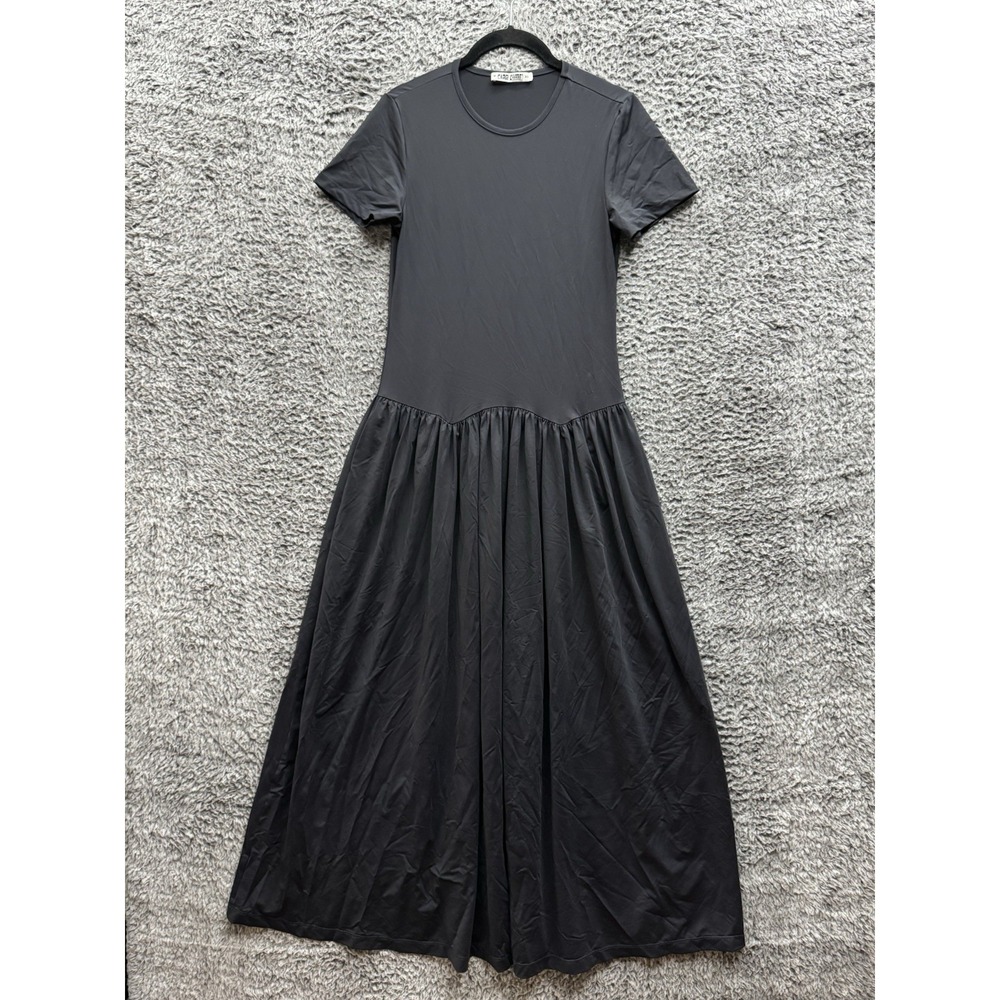 Ciao Lucia Coletta Short Sleeve Maxi Dress Black Size Small